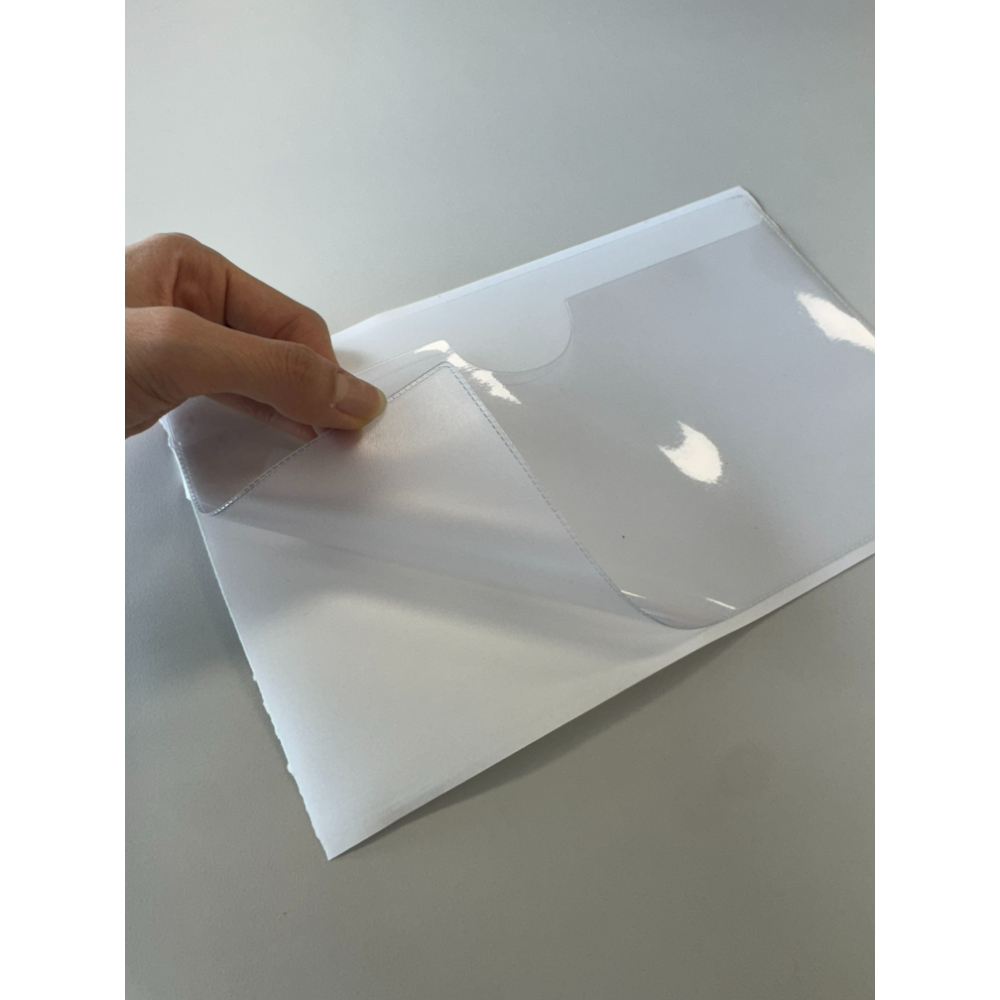 스티커형 명판꽃이